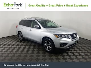 2018 Nissan Pathfinder S 5N1DR2MM2JC674369 2018 Nissan Pathfinder S