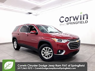2018 Chevrolet Traverse LT Cloth 1GNERGKW6JJ275560 2018 Chevrolet Traverse LT Cloth
