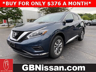 2018 Nissan Murano S 5N1AZ2MH2JN154912 2018 Nissan Murano S