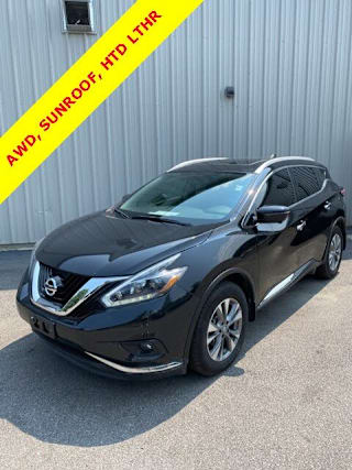 2018 Nissan Murano SL 5N1AZ2MH6JN106281 2018 Nissan Murano SL