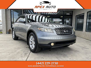 2005 Infiniti FX35 Base JNRAS08U65X104366 2005 Infiniti FX35 Base
