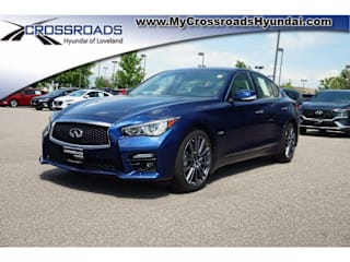 2016 Infiniti Q50 Red Sport 400 JN1FV7AR2GM452121 2016 Infiniti Q50 Red Sport 400