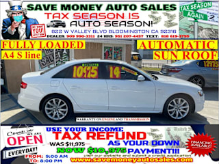 2014 Audi A4 WAUAFAFL5EN045274 2014 Audi A4