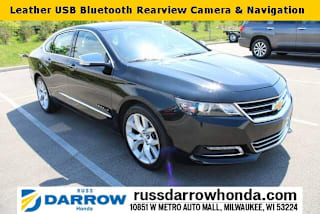 2018 Chevrolet Impala Premier 2G1125S35J9122887 2018 Chevrolet Impala Premier