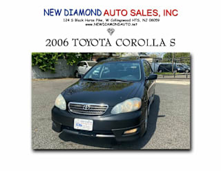 2006 Toyota Corolla S 2T1BR32E56C701012 2006 Toyota Corolla S