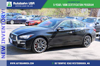 2018 Infiniti Q50 Red Sport 400 JN1FV7AR7JM700032 2018 Infiniti Q50 Red Sport 400
