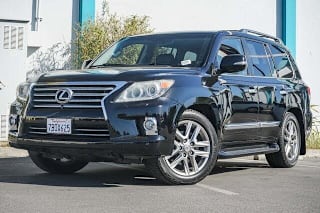 2013 Lexus LX 570 Base JTJHY7AX4D4122596 2013 Lexus LX 570 Base