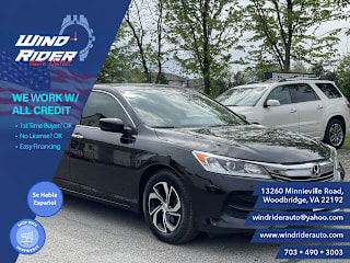 2016 Honda Accord LX 1HGCR2F33GA192746 2016 Honda Accord LX
