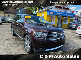 2012 Dodge Durango Citadel 1C4SDJET4CC120067 2012 Dodge Durango Citadel