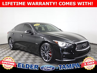 2018 Infiniti Q50 Red Sport 400 JN1FV7AP8JM460357 2018 Infiniti Q50 Red Sport 400