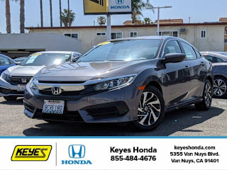 2018 Honda Civic EX 2HGFC2F74JH522856 2018 Honda Civic EX