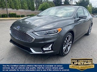 2019 Ford Fusion Titanium 3FA6P0D99KR131452 2019 Ford Fusion Titanium