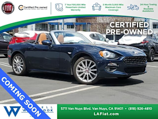 2018 FIAT 124 Spider Lusso JC1NFAEK5J0139124 2018 FIAT 124 Spider Lusso