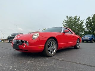 2002 Ford Thunderbird Deluxe 1FAHP60A42Y114975 2002 Ford Thunderbird Deluxe