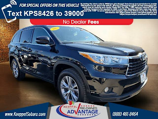 2015 Toyota Highlander 5TDJKRFH8FS098426 2015 Toyota Highlander