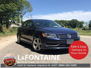 2013 Volkswagen Passat SE PZEV 1VWBP7A38DC051107 2013 Volkswagen Passat SE PZEV