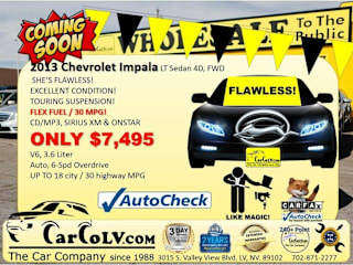 2013 Chevrolet Impala LT Fleet 2G1WG5E31D1212480 2013 Chevrolet Impala LT Fleet