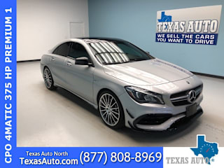 2018 Mercedes-Benz CLA AMG CLA 45 WDDSJ5CBXJN605928 2018 Mercedes-Benz CLA AMG CLA 45