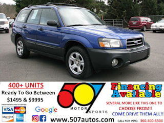2003 Subaru Forester X JF1SG63663H727825 2003 Subaru Forester X