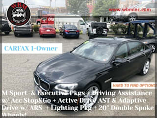2013 BMW 7 Series 750Li xDrive WBAYF8C53DD140305 2013 BMW 7 Series 750Li xDrive