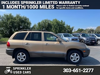 2003 Hyundai Santa Fe LX KM8SC73E23U461550 2003 Hyundai Santa Fe LX