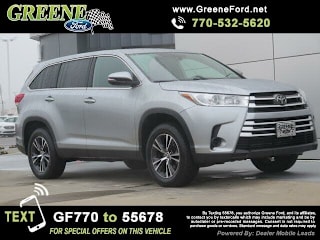 2019 Toyota Highlander LE 5TDZZRFH8KS313554 2019 Toyota Highlander LE