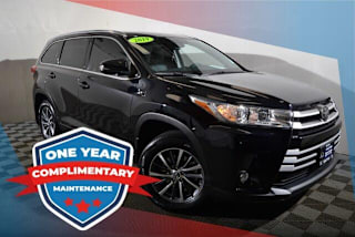 2019 Toyota Highlander XLE 5TDJZRFH1KS621324 2019 Toyota Highlander XLE
