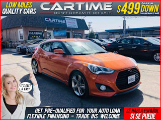2013 Hyundai Veloster Turbo KMHTC6AE9DU178565 2013 Hyundai Veloster Turbo