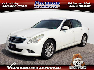 2011 Infiniti G25 JN1DV6AP3BM604383 2011 Infiniti G25