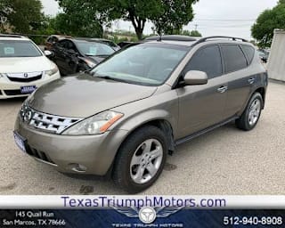 2003 Nissan Murano SL JN8AZ08T53W117104 2003 Nissan Murano SL