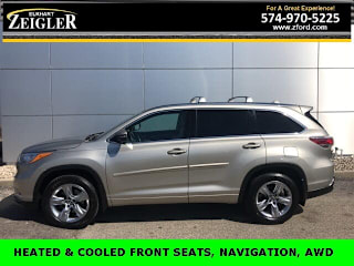2016 Toyota Highlander Limited 5TDDKRFH5GS302193 2016 Toyota Highlander Limited