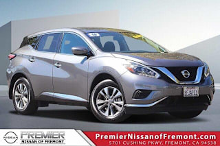 2018 Nissan Murano S 5N1AZ2MG9JN165882 2018 Nissan Murano S