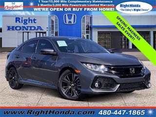 2019 Honda Civic EX SHHFK7H66KU209901 2019 Honda Civic EX