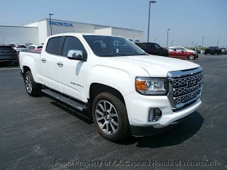 2021 GMC Canyon Denali 1GTG6EENXM1125246 2021 GMC Canyon Denali