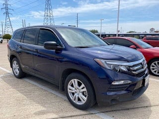 2018 Honda Pilot LX 5FNYF5H13JB026011 2018 Honda Pilot LX