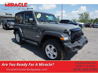 2020 Jeep Wrangler Sport S 1C4GJXAN3LW240000 2020 Jeep Wrangler Sport S