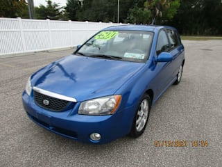 2005 Kia Spectra KNAFE162755100677 2005 Kia Spectra