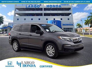 2019 Honda Pilot LX 5FNYF5H17KB008807 2019 Honda Pilot LX