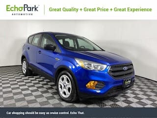 2017 Ford Escape S 1FMCU0F75HUE93955 2017 Ford Escape S