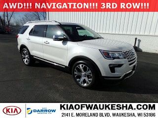 2018 Ford Explorer Platinum 1FM5K8HT6JGA02787 2018 Ford Explorer Platinum