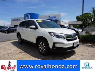 2019 Honda Pilot EX-L 5FNYF5H54KB017595 2019 Honda Pilot EX-L