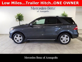 2014 Mercedes-Benz M-Class 4JGDA5HB1EA301195 2014 Mercedes-Benz M-Class