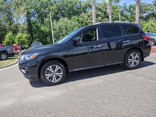 2018 Nissan Pathfinder S 5N1DR2MN2JC658164 2018 Nissan Pathfinder S