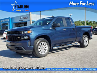 2019 Chevrolet Silverado 1500 Custom 1GCRWBEH5KZ406872 2019 Chevrolet Silverado 1500 Custom