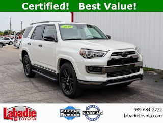 2020 Toyota 4Runner Nightshade Edition JTEBU5JR3L5762619 2020 Toyota 4Runner Nightshade Edition