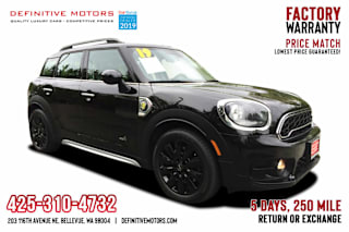 2019 MINI Countryman Plug-in Hybrid Cooper S E ALL4 WMZYU7C5XK3F94222 2019 MINI Countryman Plug-in Hybrid Cooper S E ALL4