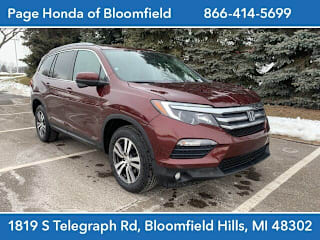 2018 Honda Pilot EX-L w/Honda Sensing 5FNYF6H6XJB047827 2018 Honda Pilot EX-L w/Honda Sensing