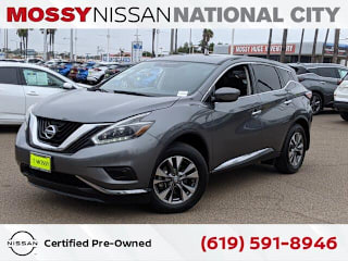 2018 Nissan Murano S 5N1AZ2MG2JN174309 2018 Nissan Murano S