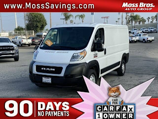 2019 Ram ProMaster Cargo 1500 136 WB 3C6TRVAGXKE532076 2019 Ram ProMaster Cargo 1500 136 WB