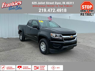 2018 Chevrolet Colorado Work Truck 1GCHSBEA2J1326422 2018 Chevrolet Colorado Work Truck